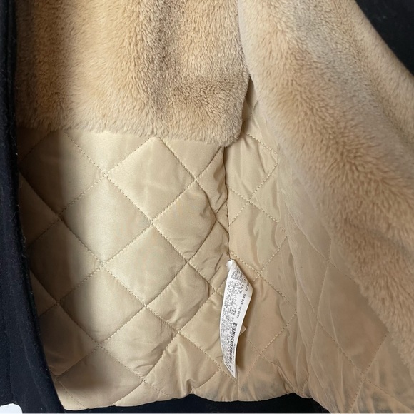 Zara wool Coat with with large hood - Picture 10 of 12